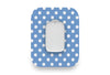 Blue Polka Dot Patch for Medtrum CGM diabetes CGMs and insulin pumps