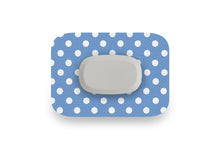  Blue Polka Dot Patch - GlucoRX Aidex for Single diabetes CGMs and insulin pumps