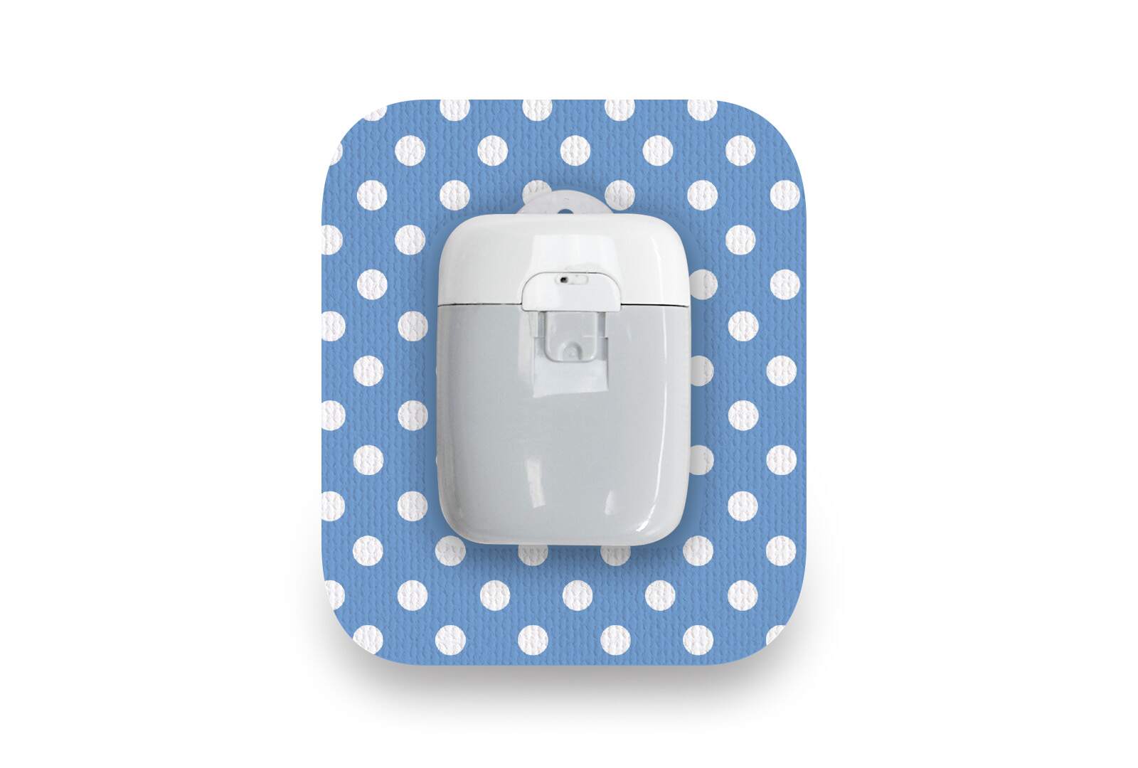 Blue Polka Dot Patch - Medtrum Pump for Single diabetes CGMs and insulin pumps