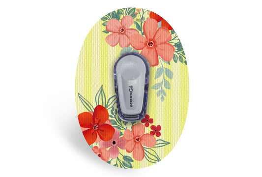 Bold Bloom Patch - Dexcom G6 / One for Single diabetes CGMs and insulin pumps