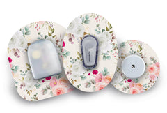Botanical Beauty Patch for Freestyle Libre 2 diabetes CGMs and insulin pumps