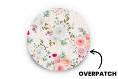 Botanical Beauty Patch for Freestyle Libre 3 diabetes CGMs and insulin pumps