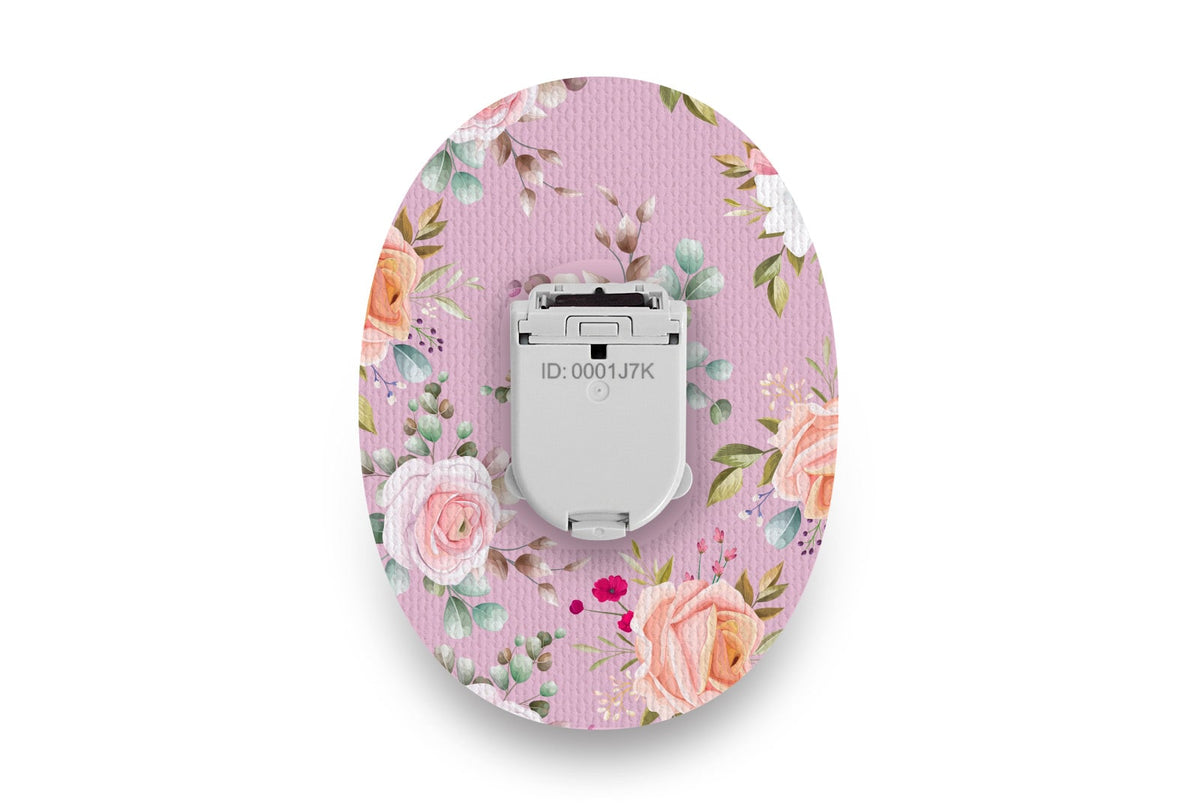 Botanical Bloom Patch for Glucomen Day diabetes CGMs and insulin pumps