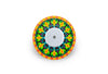 Bright Mandala Patch for Freestyle Libre 2 diabetes supplies and insulin pumps