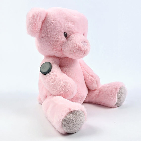 Bright Pink Bear for Freestyle Libre 2 diabetes supplies and insulin pumps