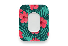  Bright Red Flowers Patch - Medtrum CGM for Single diabetes CGMs and insulin pumps