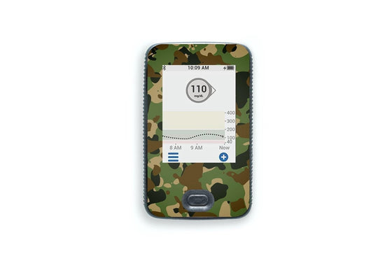 Camouflage Sticker - Dexcom G6 Receiver for diabetes CGMs and insulin pumps