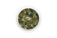  Camouflage Sticker - Libre 2 for diabetes CGMs and insulin pumps