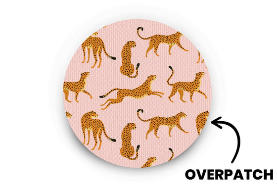 Cheetah Patch for Freestyle Libre 3 diabetes CGMs and insulin pumps