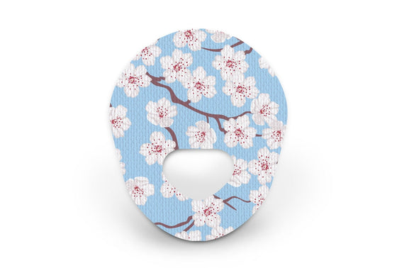 Cherry Blossom Patch for Freestyle Libre 2 diabetes CGMs and insulin pumps