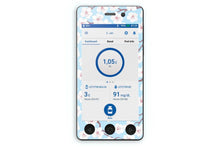  Cherry Blossom Sticker - Omnipod Dash PDM for diabetes CGMs and insulin pumps