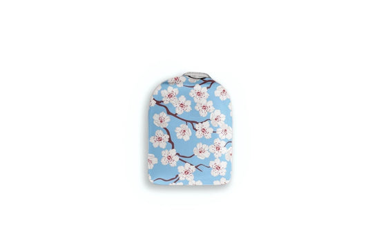 Cherry Blossom Sticker - Omnipod 4 & 5 Pump for diabetes CGMs and insulin pumps