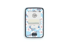 Cherry Blossom Sticker for Omnipod Dash PDM diabetes CGMs and insulin pumps