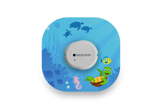 Chill Turtle Patch - Dexcom G7 for Single diabetes CGMs and insulin pumps