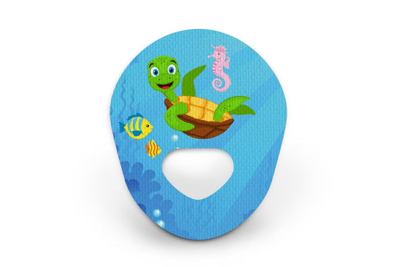 Chill Turtle Patch - Guardian Enlite for Single diabetes CGMs and insulin pumps