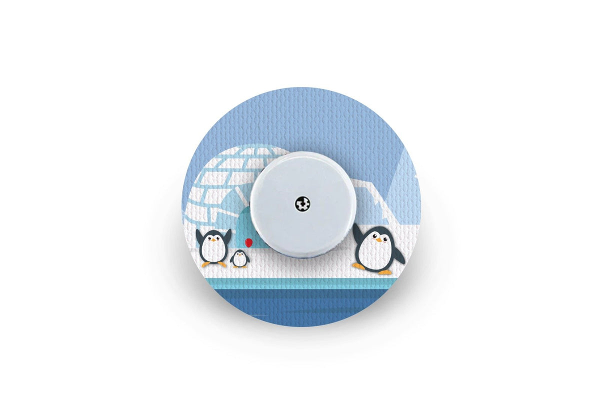Chilly Penguin Patch for Freestyle Libre diabetes CGMs and insulin pumps