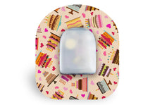  Chocolate Cake Patch - Omnipod for Single diabetes supplies and insulin pumps