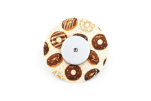  Chocolate Donuts Patch - Freestyle Libre for Single diabetes CGMs and insulin pumps
