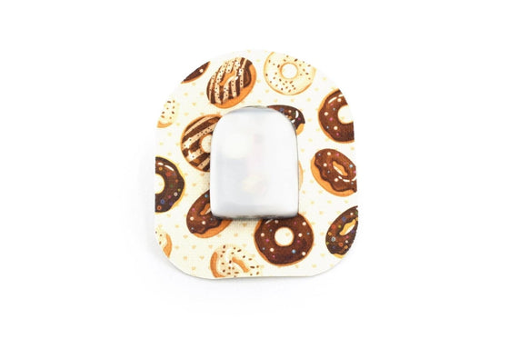 Chocolate Donuts Patch for Omnipod diabetes CGMs and insulin pumps