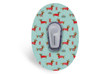  Christmas Puppy Patch - Dexcom G6 for Single diabetes CGMs and insulin pumps