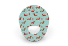  Christmas Puppy Patch - Guardian Enlite for Single diabetes CGMs and insulin pumps