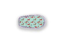  Christmas Puppy Sticker - Dexcom Transmitter for diabetes CGMs and insulin pumps