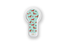  Christmas Puppy Sticker - MiaoMiao 2 for diabetes CGMs and insulin pumps