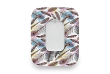  Colourful Feathers Patch - Medtrum CGM for Single diabetes CGMs and insulin pumps