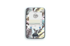 Colourful Feathers Sticker - Dexcom G6 / One Receiver for diabetes CGMs and insulin pumps