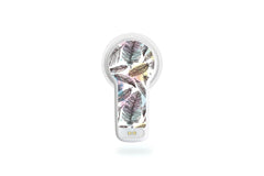 Colourful Feathers Sticker - MiaoMiao2 for diabetes CGMs and insulin pumps