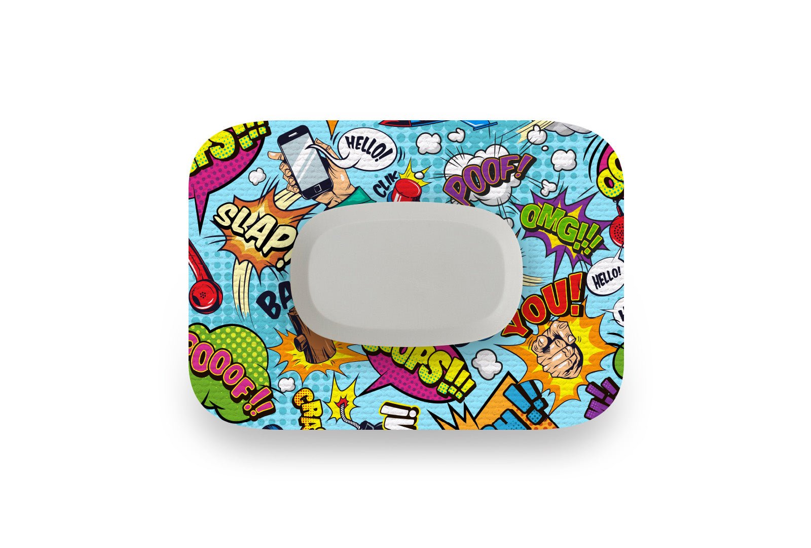 Comic Patch for GlucoRX Aidex diabetes supplies and insulin pumps