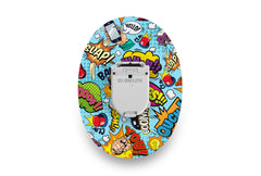 Comic Patch for Glucomen Day diabetes supplies and insulin pumps