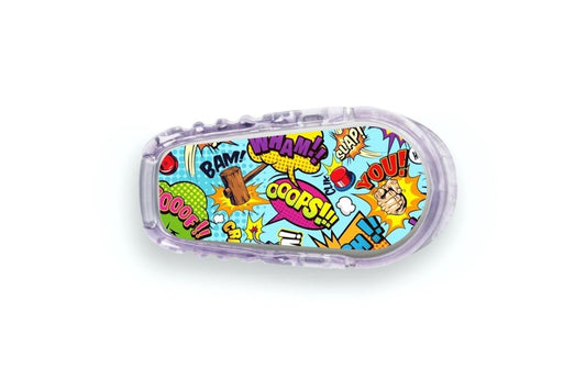 Comic Sticker - Dexcom G6 / One Sensor for diabetes CGMs and insulin pumps