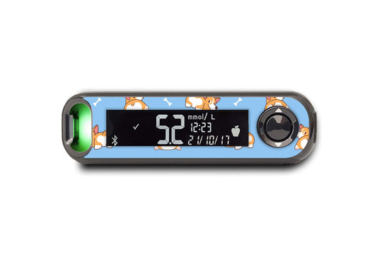 Corgi Sticker for Novopen 4, 5, 6, or Echo diabetes supplies and insulin pumps
