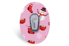 Cosy Christmas Patch - Dexcom G6 / One for Single diabetes CGMs and insulin pumps