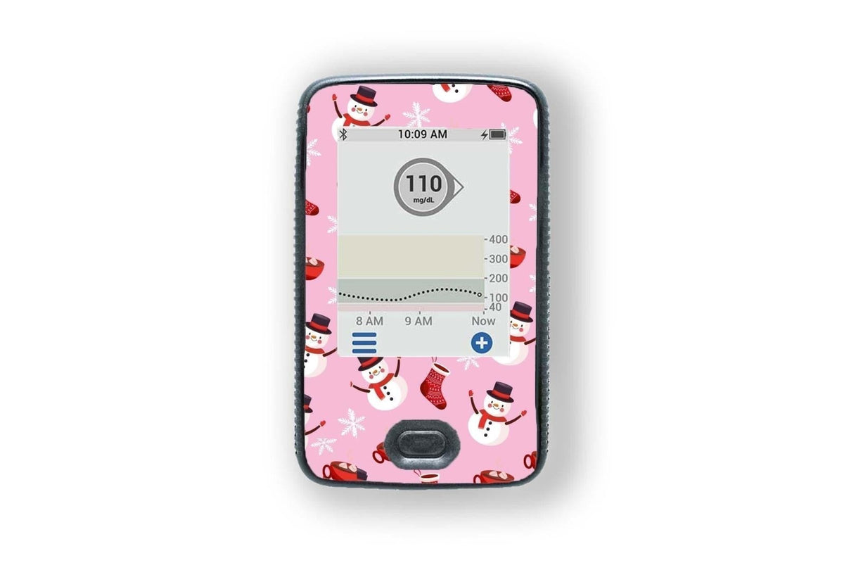 Cosy Christmas Sticker - Dexcom G6 / One Receiver for diabetes CGMs and insulin pumps