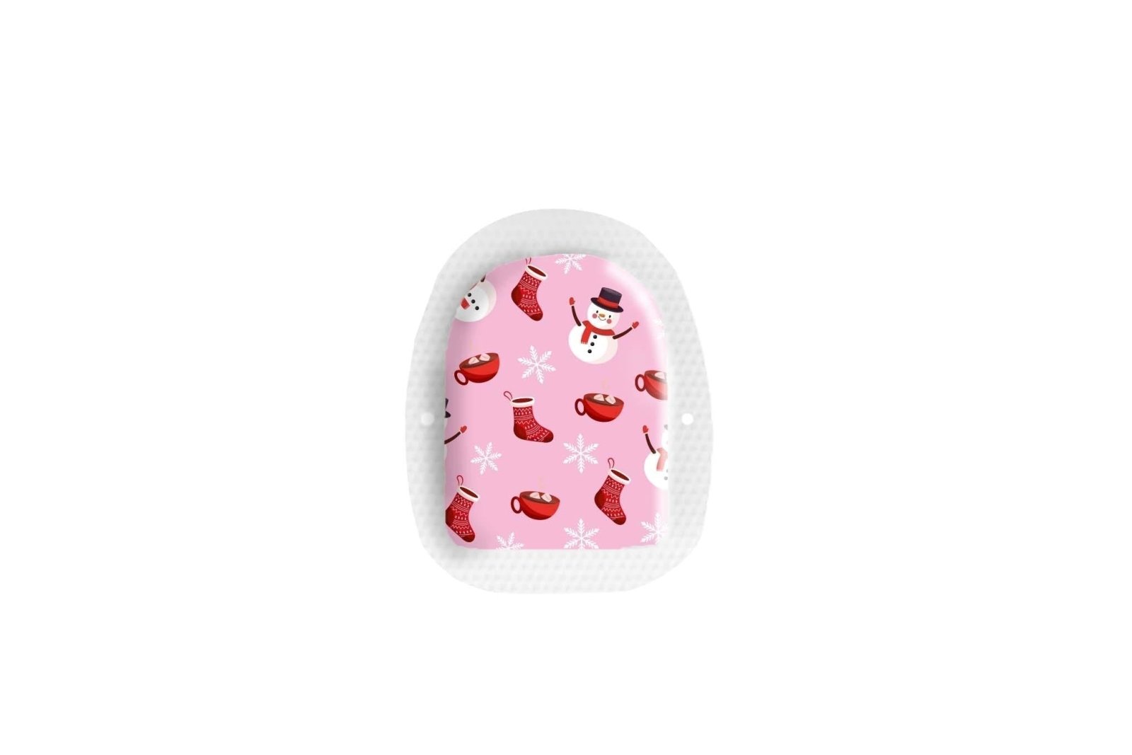 Cosy Christmas Sticker - Omnipod 4 & 5 Pump for diabetes CGMs and insulin pumps