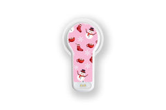 Cosy Christmas Stickers for MiaoMiao2 diabetes CGMs and insulin pumps