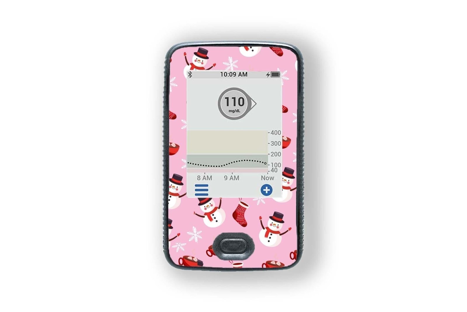 Cosy Christmas Stickers for Dexcom G6 / One Receiver diabetes CGMs and insulin pumps