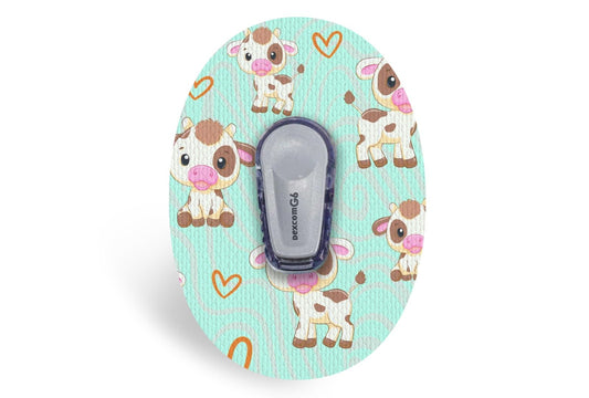 Cute Cows Patch - Dexcom G6 / One for Single diabetes supplies and insulin pumps