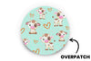 Cute Cows Patch for Overpatch diabetes supplies and insulin pumps