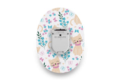 Cute Kitten Patch for Glucomen Day diabetes CGMs and insulin pumps