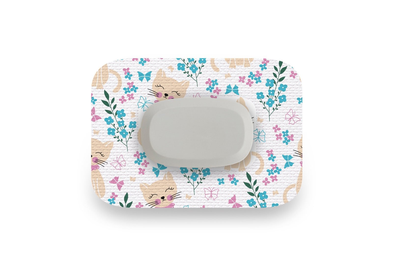 Cute Kitten Patch for GlucoRX Aidex diabetes CGMs and insulin pumps