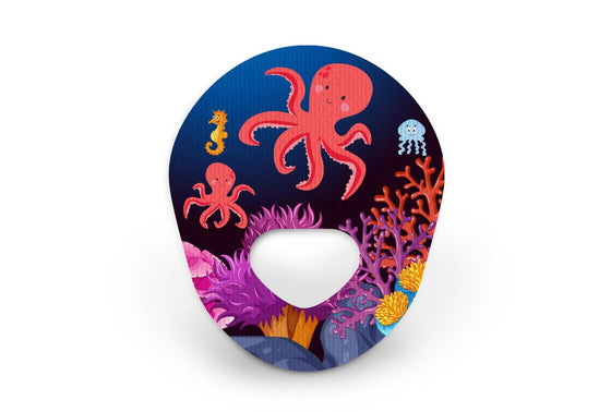 Cute Octopus Patch for Guardian 3 diabetes CGMs and insulin pumps