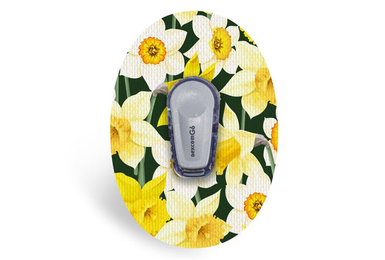 Daffodils Patch - Dexcom G6 for Single diabetes supplies and insulin pumps