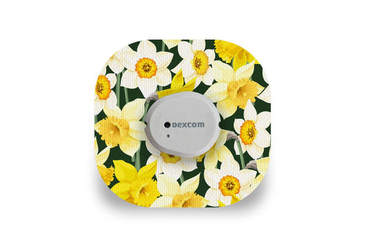 Daffodils Patch - Dexcom G7 / One+ for Single diabetes supplies and insulin pumps