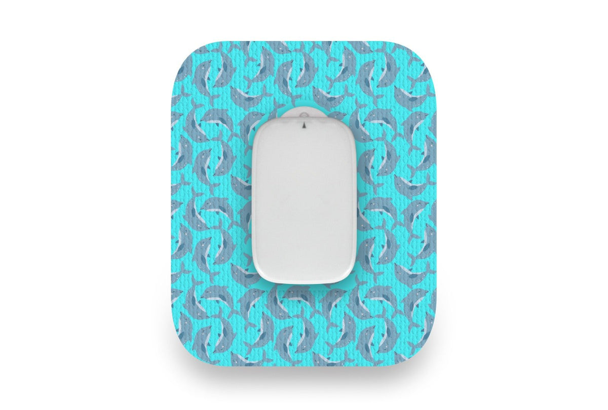 Dashing Dolphin Patch - Medtrum CGM for Single diabetes CGMs and insulin pumps