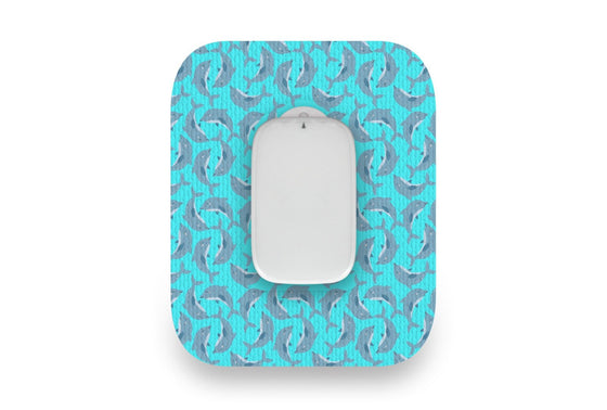 Dashing Dolphin Patch - Medtrum CGM for Single diabetes CGMs and insulin pumps