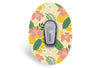 Delightful Flowers Patch for Dexcom G6 diabetes CGMs and insulin pumps