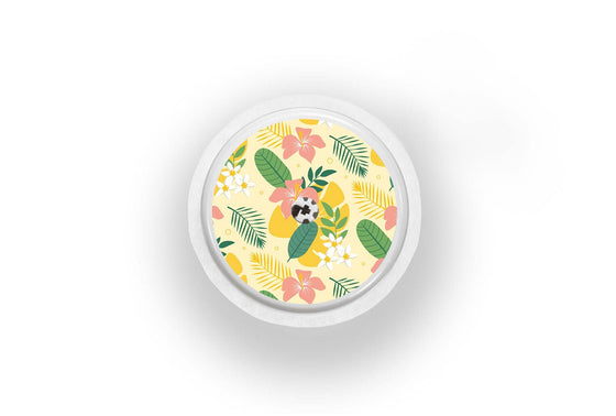 Delightfull Flowers Sticker - Libre 2 for diabetes supplies and insulin pumps